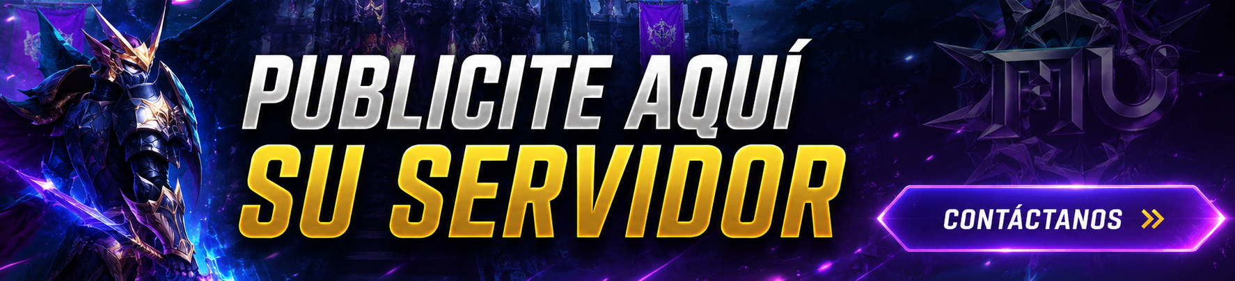 Publicite su servidor MU Online